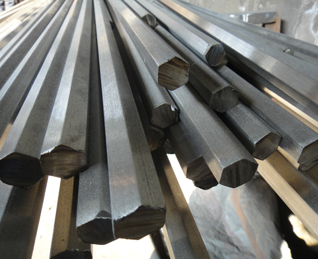 hexagonal aluminum bar