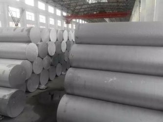 High zinc rare earth aluminum alloy 7055A, Φ229 cast aluminum bar rod