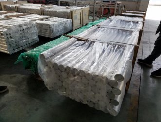 6066 H112 extruded aluminum round bar for transportation