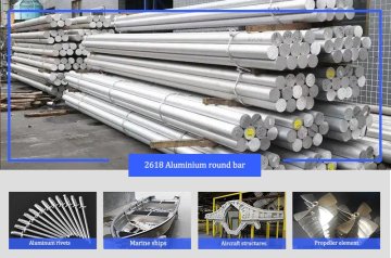 2618 Aluminium round bar